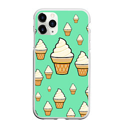 Чехол iPhone 11 Pro матовый Мороженое - Ice Cream Party
