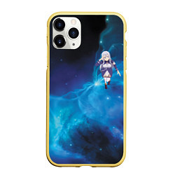 Чехол iPhone 11 Pro матовый Владилена Миризе 86, цвет: 3D-желтый