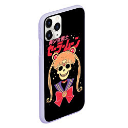 Чехол iPhone 11 Pro матовый Сейлор Мун, цвет: 3D-светло-сиреневый — фото 2