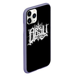 Чехол iPhone 11 Pro матовый Absu, цвет: 3D-серый — фото 2