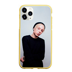 Чехол iPhone 11 Pro матовый Молодой Ти, цвет: 3D-желтый