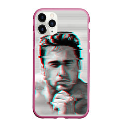 Чехол iPhone 11 Pro матовый Billie Herrington Gachimuchi, цвет: 3D-малиновый