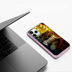 Чехол iPhone 11 Pro матовый Scream Aim Fire - Bullet For My Valentine, цвет: 3D-розовый — фото 2