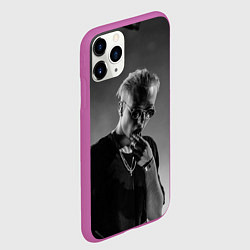 Чехол iPhone 11 Pro матовый T-Fest на концерте, цвет: 3D-фиолетовый — фото 2