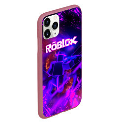 Чехол iPhone 11 Pro матовый MUSIC ROBLOX РОБЛОКС Z, цвет: 3D-малиновый — фото 2