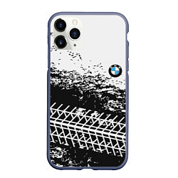 Чехол iPhone 11 Pro матовый СЛЕД БМВ BMW Z