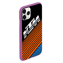 Чехол iPhone 11 Pro матовый KTM КТМ Z, цвет: 3D-фиолетовый — фото 2