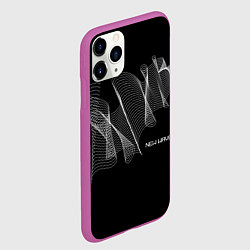 Чехол iPhone 11 Pro матовый Новая волнв, цвет: 3D-фиолетовый — фото 2