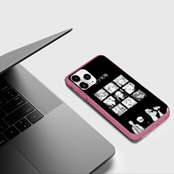 Чехол iPhone 11 Pro матовый Мицуя Такаши Токийские reveng, цвет: 3D-малиновый — фото 2