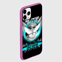 Чехол iPhone 11 Pro матовый New Empire, Vol 1 - Hollywood Undead, цвет: 3D-фиолетовый — фото 2