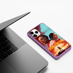 Чехол iPhone 11 Pro матовый Антонио,Диего и Дани FC6, цвет: 3D-фиолетовый — фото 2