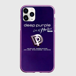 Чехол iPhone 11 Pro матовый Deep Purple - Live at Montreux 1996, цвет: 3D-фиолетовый