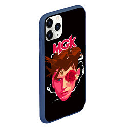 Чехол iPhone 11 Pro матовый Rose in eye, цвет: 3D-тёмно-синий — фото 2