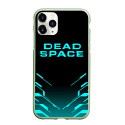 Чехол iPhone 11 Pro матовый DEAD SPACE МЁРТВЫЙ КОСМОС, цвет: 3D-салатовый