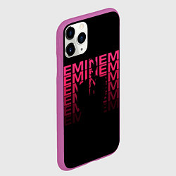 Чехол iPhone 11 Pro матовый Маршалл Мэтерс третий, цвет: 3D-фиолетовый — фото 2