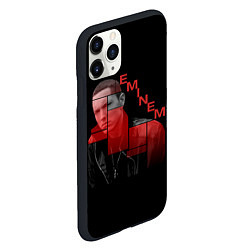 Чехол iPhone 11 Pro матовый Marshall Bruce Mathers, цвет: 3D-черный — фото 2