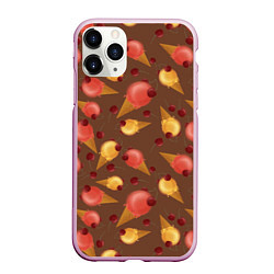 Чехол iPhone 11 Pro матовый Сладкое мороженое