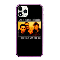 Чехол iPhone 11 Pro матовый Rareties of Mode - Depeche Mode, цвет: 3D-фиолетовый