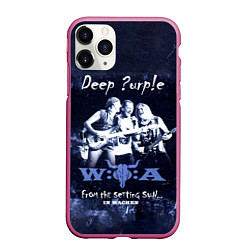 Чехол iPhone 11 Pro матовый From The Setting Sun In Wacken - Deep Purple, цвет: 3D-малиновый