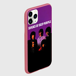 Чехол iPhone 11 Pro матовый Shades of Deep Purple, цвет: 3D-малиновый — фото 2