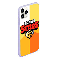 Чехол iPhone 11 Pro матовый BRAWL STARS - БРАВЛ СТАРС, цвет: 3D-светло-сиреневый — фото 2