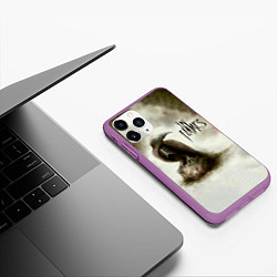 Чехол iPhone 11 Pro матовый Sounds of a Playground Fading, цвет: 3D-фиолетовый — фото 2