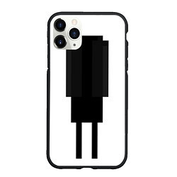Чехол iPhone 11 Pro матовый Ну как я тебе, цвет: 3D-черный