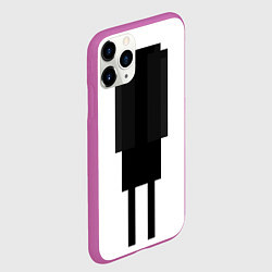 Чехол iPhone 11 Pro матовый Ну как я тебе, цвет: 3D-фиолетовый — фото 2