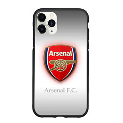 Чехол iPhone 11 Pro матовый F C Arsenal, цвет: 3D-черный