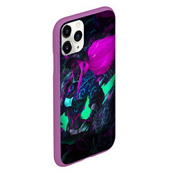 Чехол iPhone 11 Pro матовый KDA AKALI NEON АКАЛИ НЕОН LEAGUE OF LEGENDS, цвет: 3D-фиолетовый — фото 2