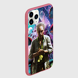 Чехол iPhone 11 Pro матовый MushroomTrip, цвет: 3D-малиновый — фото 2
