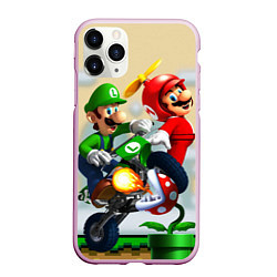 Чехол iPhone 11 Pro матовый MarioHelmet