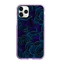 Чехол iPhone 11 Pro матовый Пепельная Роза, цвет: 3D-сиреневый