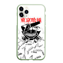 Чехол iPhone 11 Pro матовый TOKYO GHOUL 1000-7, цвет: 3D-салатовый