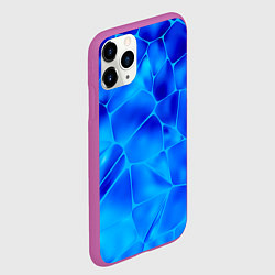 Чехол iPhone 11 Pro матовый Ice Under Water, цвет: 3D-фиолетовый — фото 2