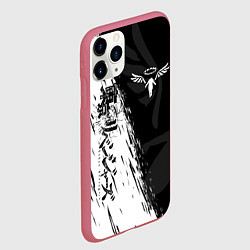 Чехол iPhone 11 Pro матовый ТОКИЙСКИЕ МСТИТЕЛИ WALHALLA КЛАН, цвет: 3D-малиновый — фото 2
