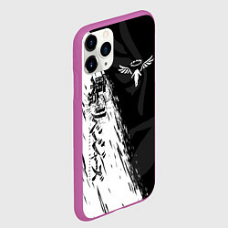 Чехол iPhone 11 Pro матовый ТОКИЙСКИЕ МСТИТЕЛИ WALHALLA КЛАН, цвет: 3D-фиолетовый — фото 2