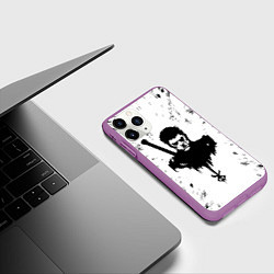 Чехол iPhone 11 Pro матовый Берсерк Berserk, цвет: 3D-фиолетовый — фото 2