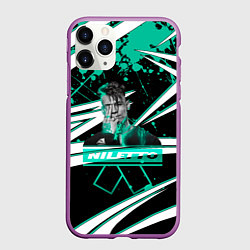 Чехол iPhone 11 Pro матовый Niletto: Данила Прытков, цвет: 3D-фиолетовый