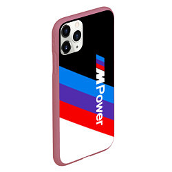 Чехол iPhone 11 Pro матовый MPower BMW, цвет: 3D-малиновый — фото 2