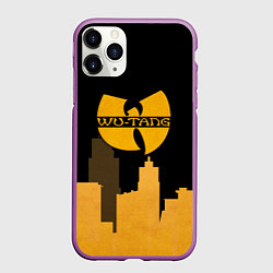 Чехол iPhone 11 Pro матовый WU-TANG CLAN CITY, цвет: 3D-фиолетовый
