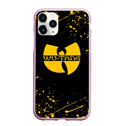 Чехол iPhone 11 Pro матовый WU-TANG CLAN БРЫЗГИ КРАСОК, цвет: 3D-розовый