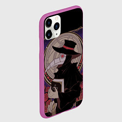 Чехол iPhone 11 Pro матовый Чумной доктор 1, цвет: 3D-фиолетовый — фото 2