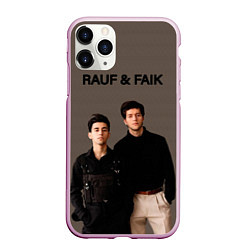 Чехол iPhone 11 Pro матовый Rauf & Faik Рауф и Фаик, цвет: 3D-розовый