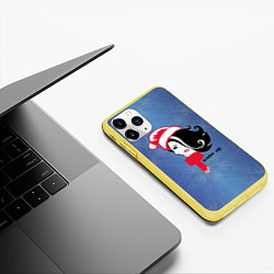 Чехол iPhone 11 Pro матовый Согрей меняWarm me, цвет: 3D-желтый — фото 2