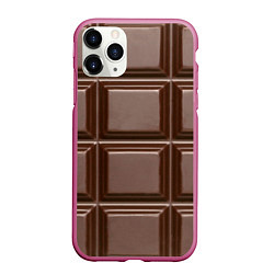 Чехол iPhone 11 Pro матовый Шоколадная плитка