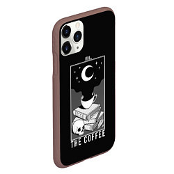 Чехол iPhone 11 Pro матовый The Coffee Occult, цвет: 3D-коричневый — фото 2