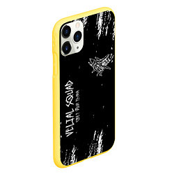 Чехол iPhone 11 Pro матовый Velial Squad Свет или Тьма, цвет: 3D-желтый — фото 2