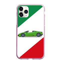 Чехол iPhone 11 Pro матовый Lamborghini Италия