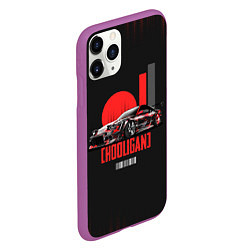 Чехол iPhone 11 Pro матовый HOOLIGAN HOONIGAN, цвет: 3D-фиолетовый — фото 2